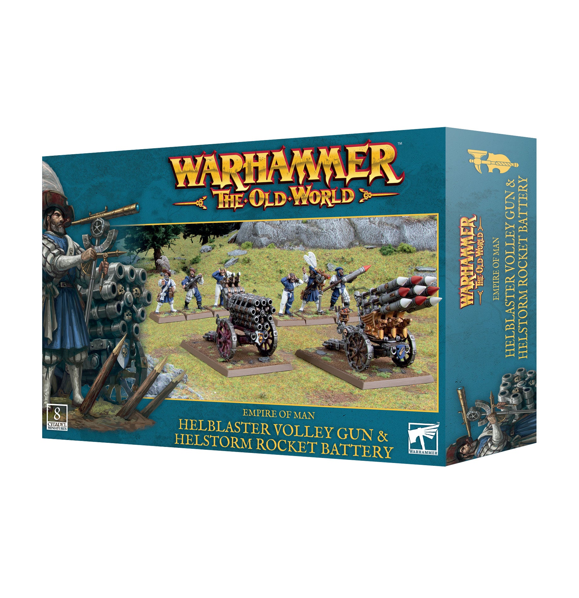 Helblaster Volley Guns Empire of Man Warhammer Old World