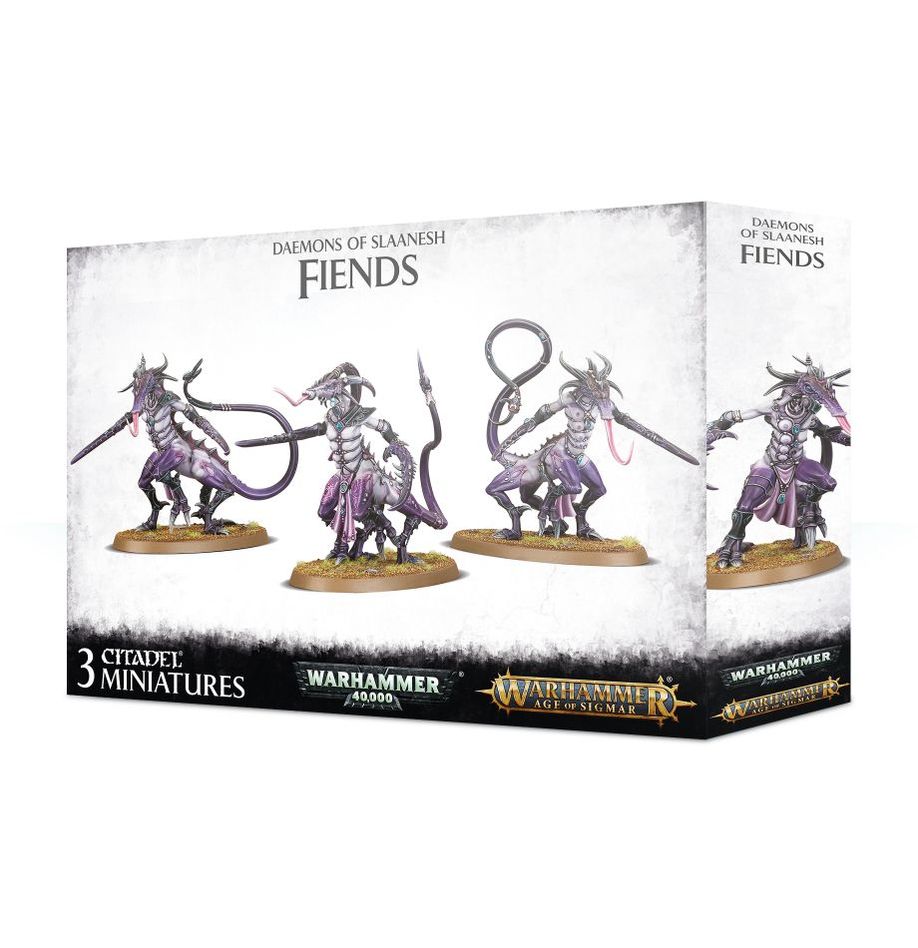 Fiends Of Slaanesh Daemons Of Slaanesh Chaos Daemons Warhammer 40K AoS
