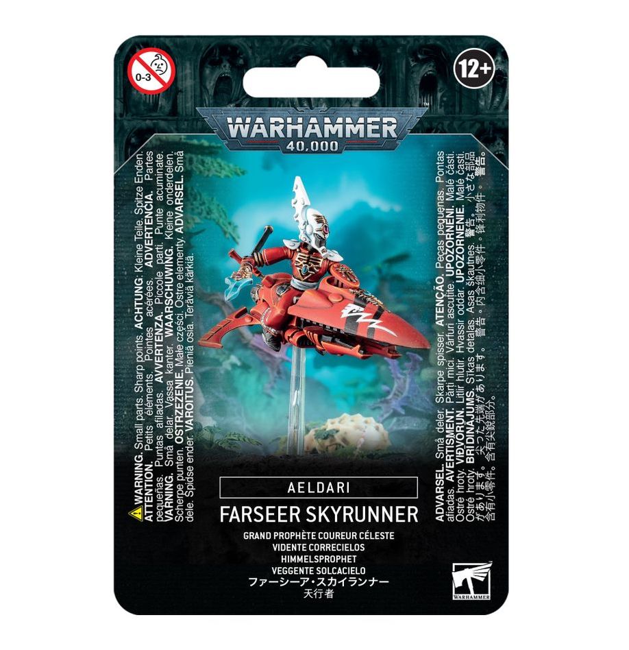 Farseer Skyrunner Aeldari Eldar Craftworlds Warhammer 40K