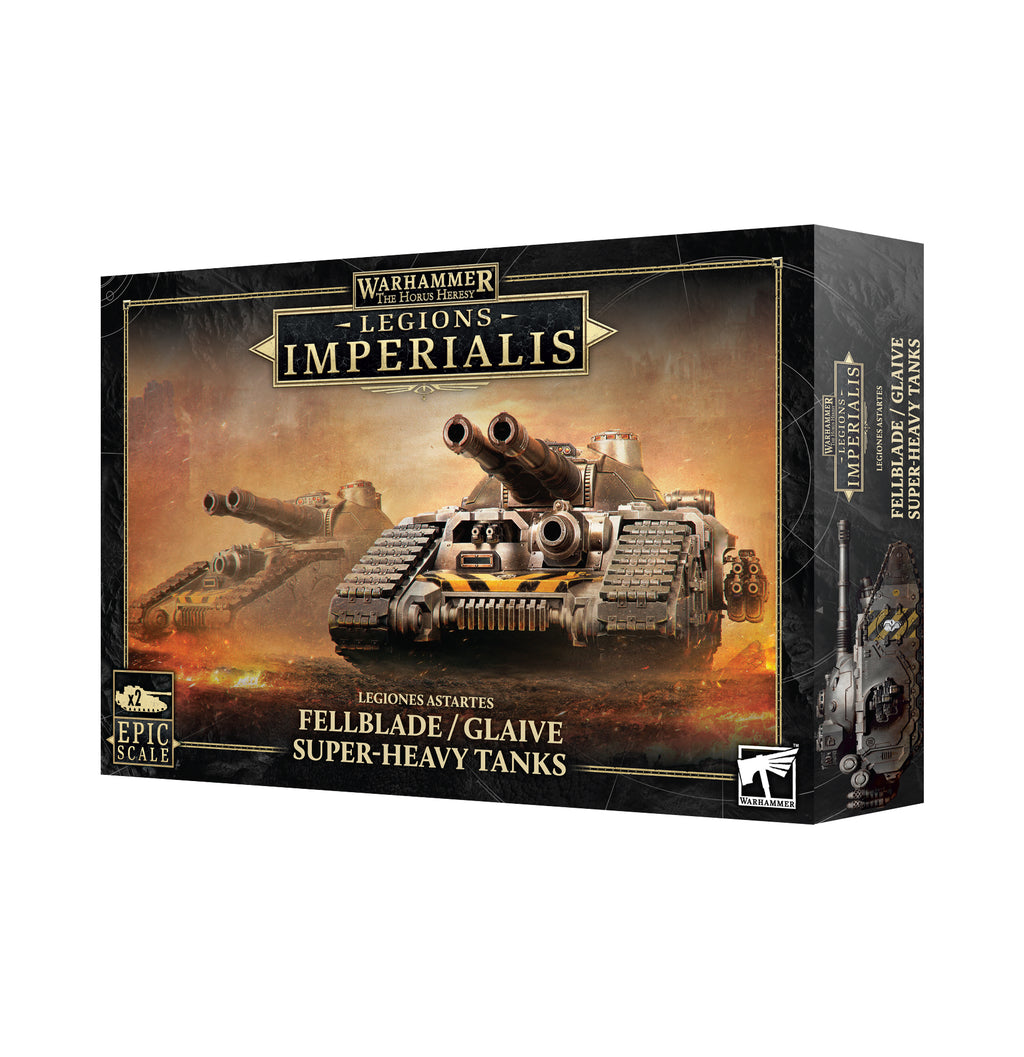 Fellblade Glaive Super Heavy Tanks Legions Imperialis Warhammer