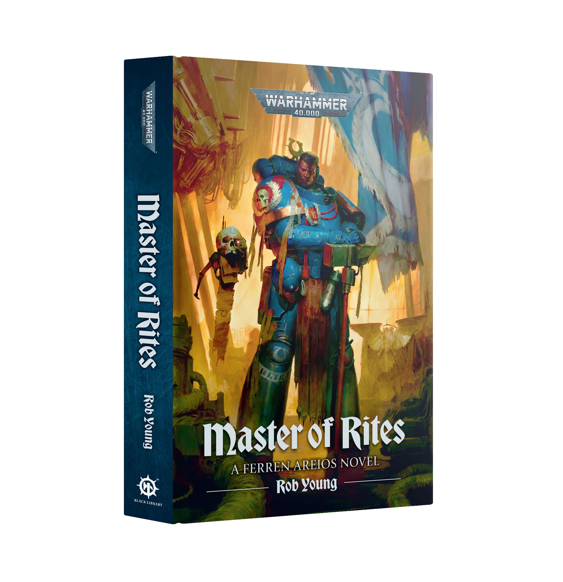 Ferren Areios Master of Rites HB Black Library Ultramarines Warhammer 40K PREORDER 12/6