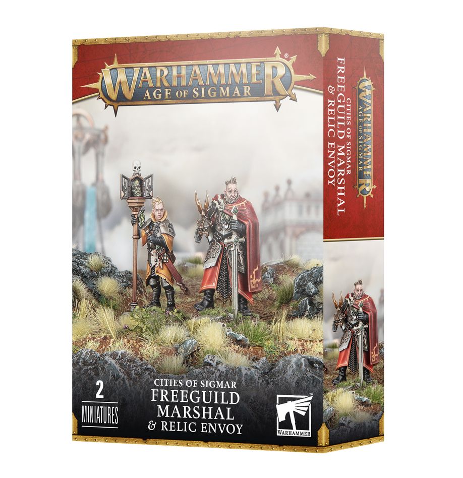 Freeguild Marshal and Relic Envoy Cities of Sigmar Warhammer AoS  WBGames
