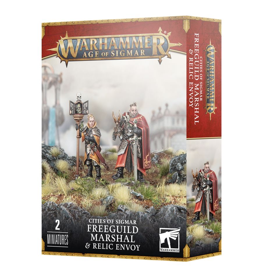 Freeguild Marshal And Relic Envoy Cities Of Sigmar Warhammer AoS