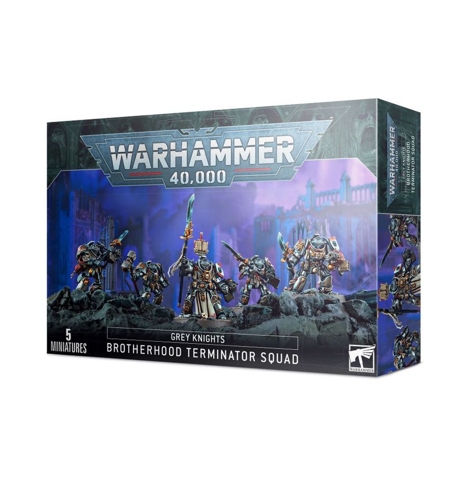 Brotherhood Terminator Squad Grey Knights Warhammer 40K