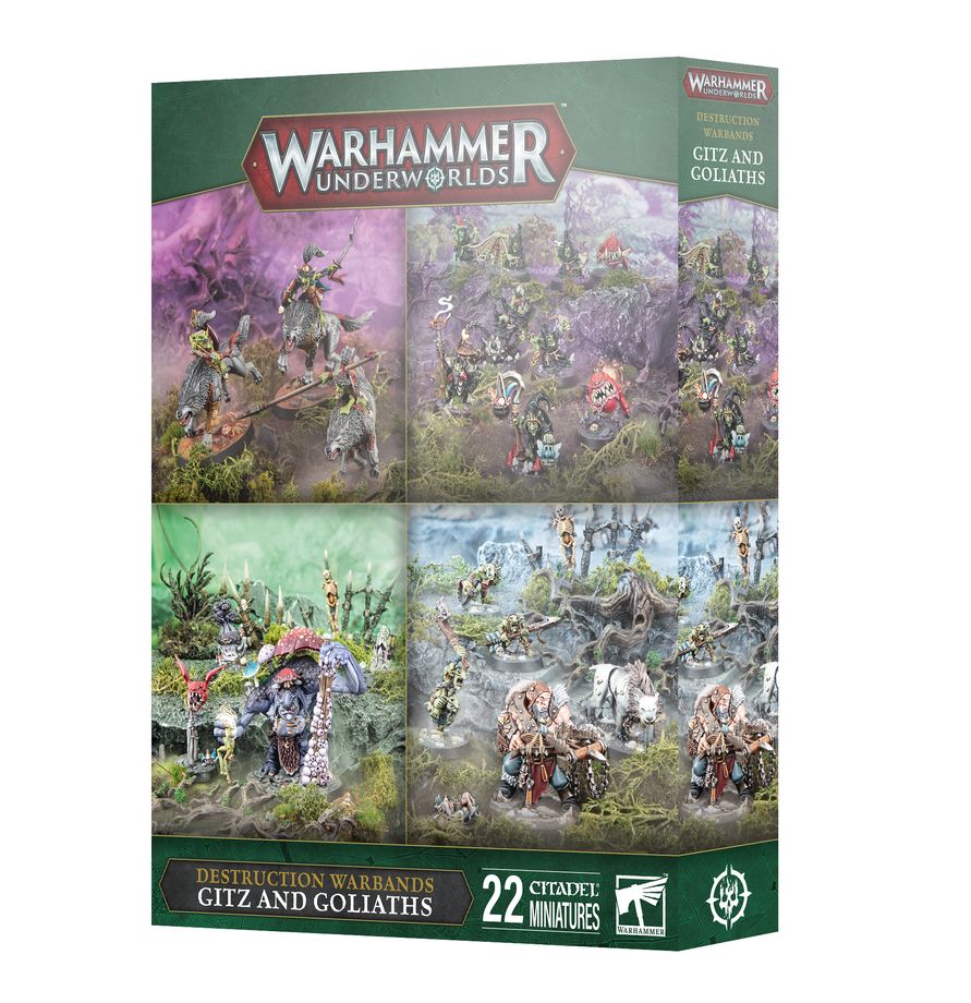 Gitz and Goliaths Destruction Warbands Warhammer Underworlds