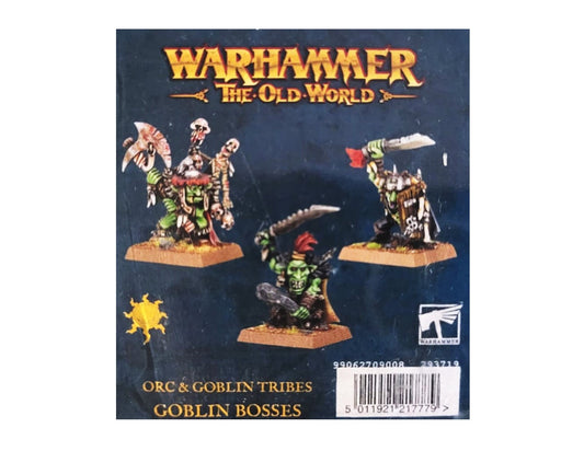 Goblin Bossess Orc Goblin Tribes Warhammer Old World NIB! WBGames