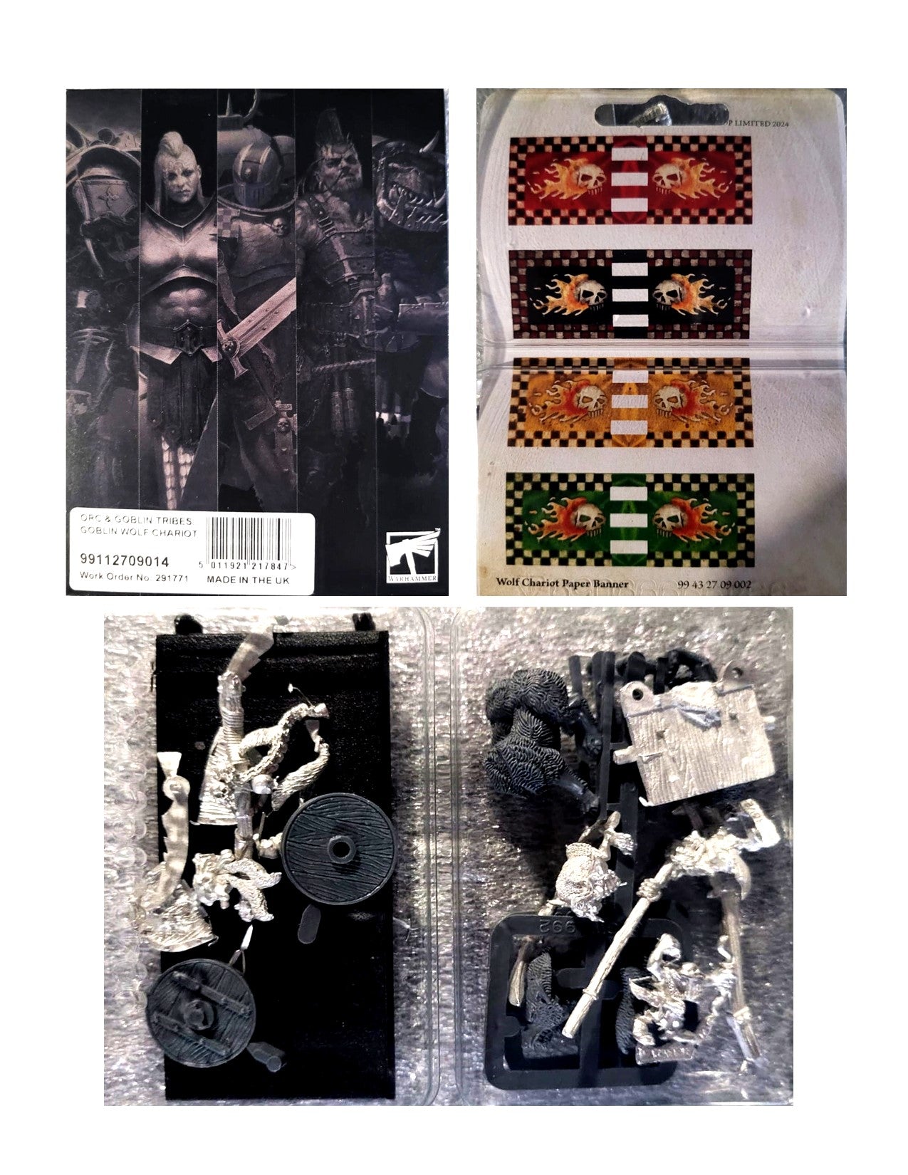 Goblin Wolf Chariot Orc & Goblin Tribes Warhammer Old World