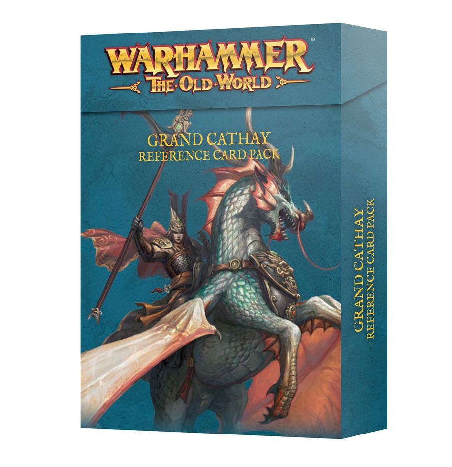 Grand Cathay Reference Card Pack Warhammer Old World