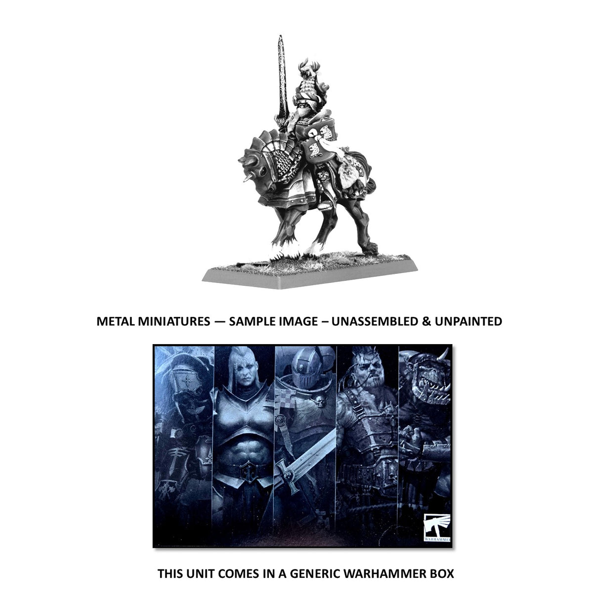 Grand Master of the Knights Panther Empire of Man Warhammer Old World