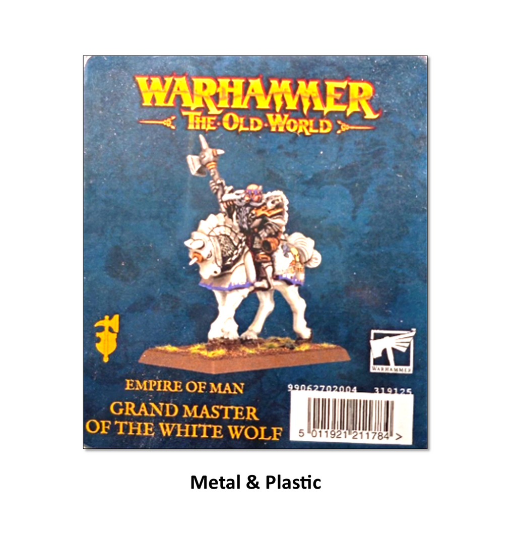 Grand Master of the White Wolf Empire of Man Warhammer Old World