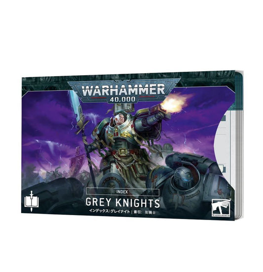 Grey Knights Index Cards 10Th Edition Warhammer 40K