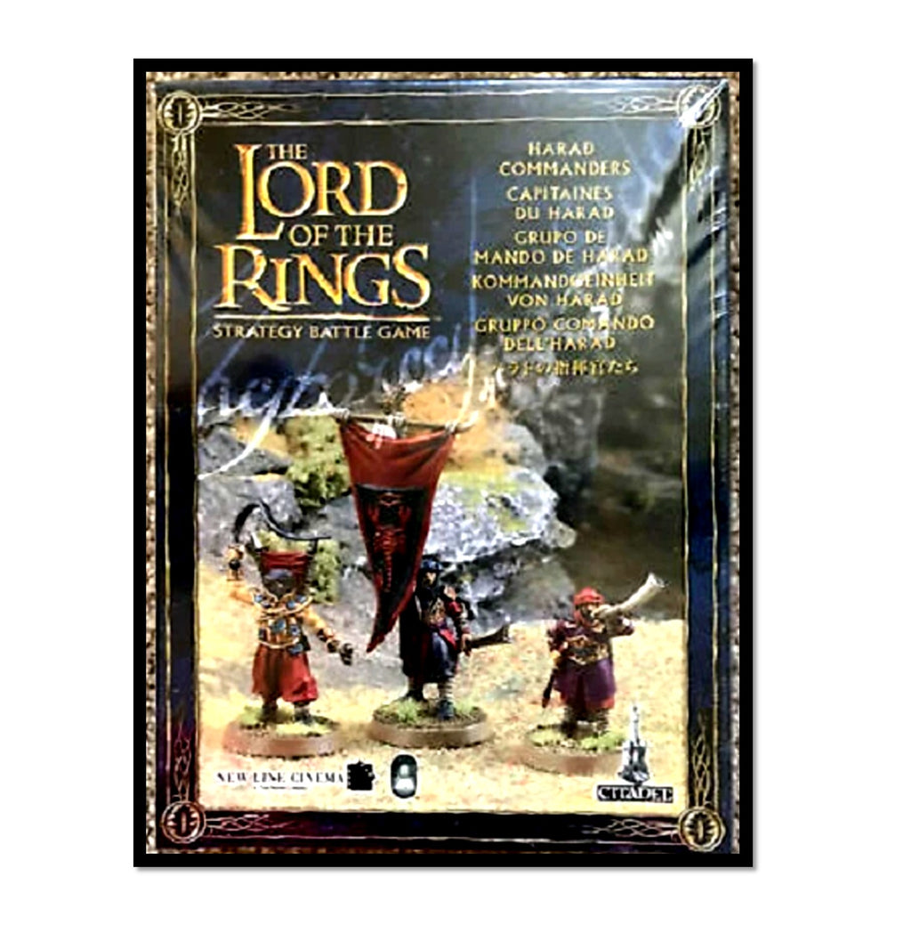 Haradrim Commanders Middle Earth Lord of The Rings Games Workshop