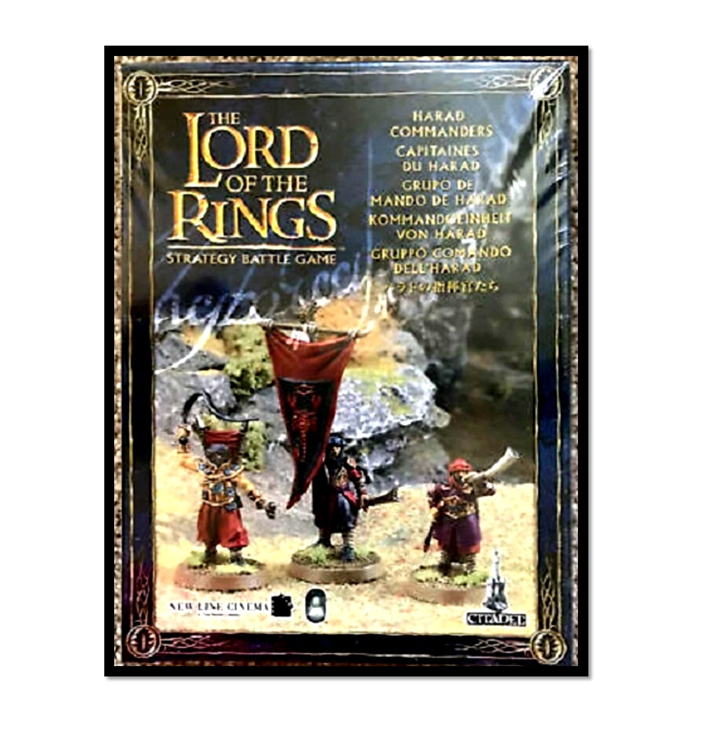 Haradrim Commanders Middle Earth Lord of the Rings Games Workshop