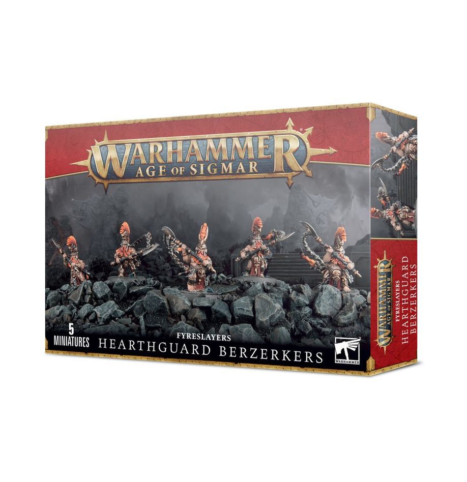 Hearthguard Berzerkers or Auric Hearthguar Fyreslayers Warhammer AoS