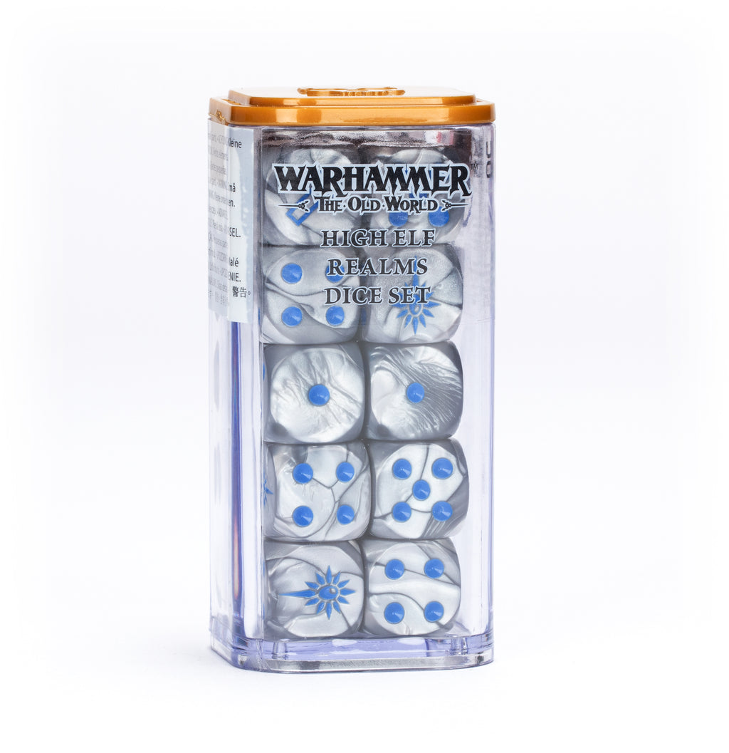 Dice Set High Elf Realms Warhammer the Old World