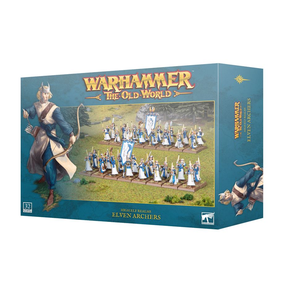 Elven Archers High Elf Realms Warhammer The Old World