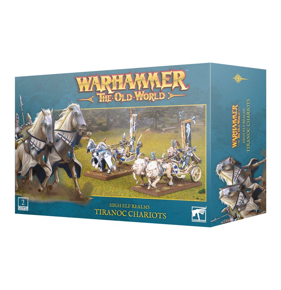 Tiranoc Chariots High Elf Realms Warhammer The Old World