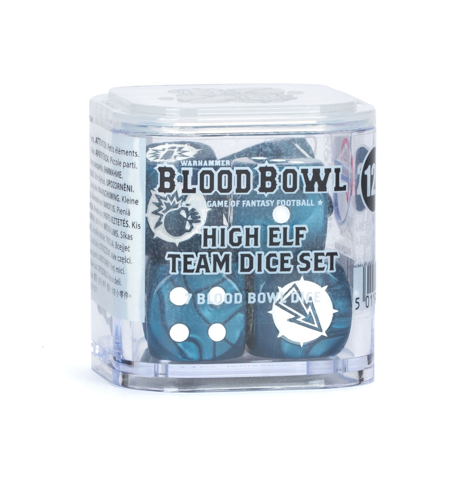 High Elf Team Dice Set Blood Bowl Games