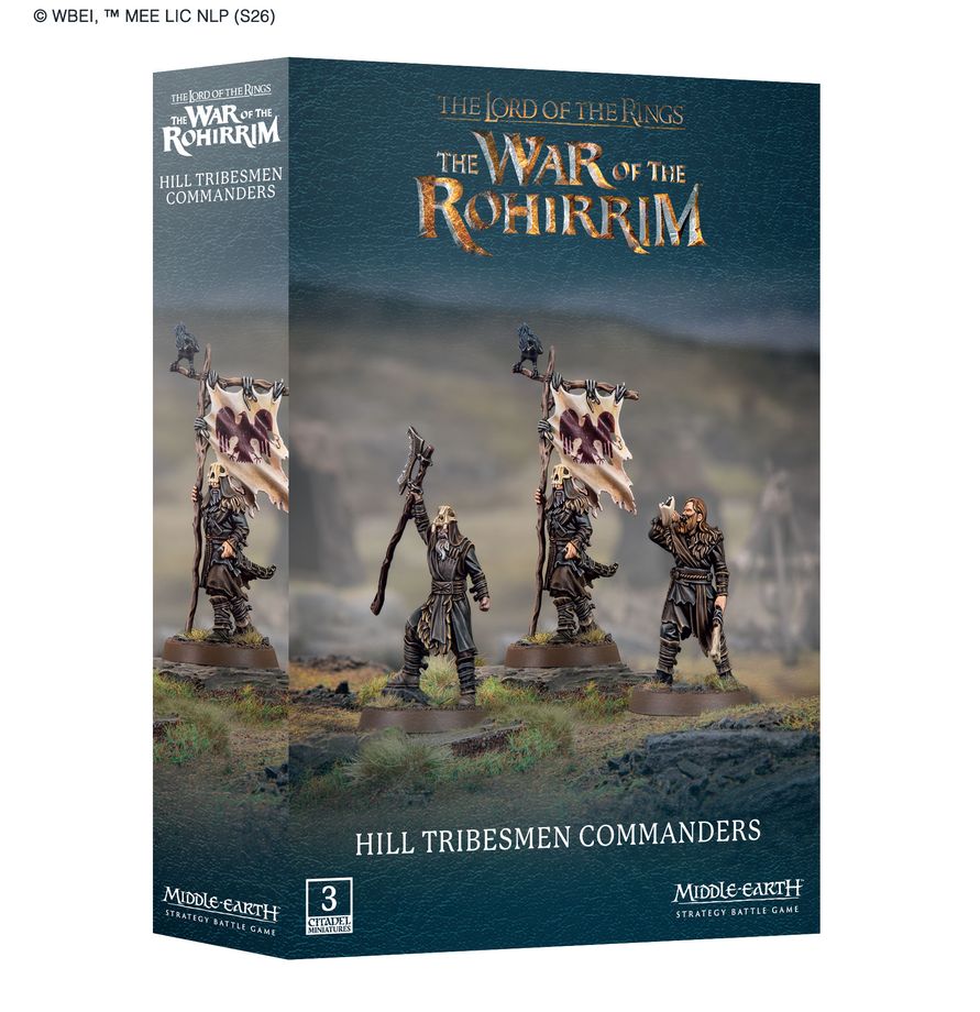 Hill Tribesmen Commanders Lord of the Rings Middle-earth