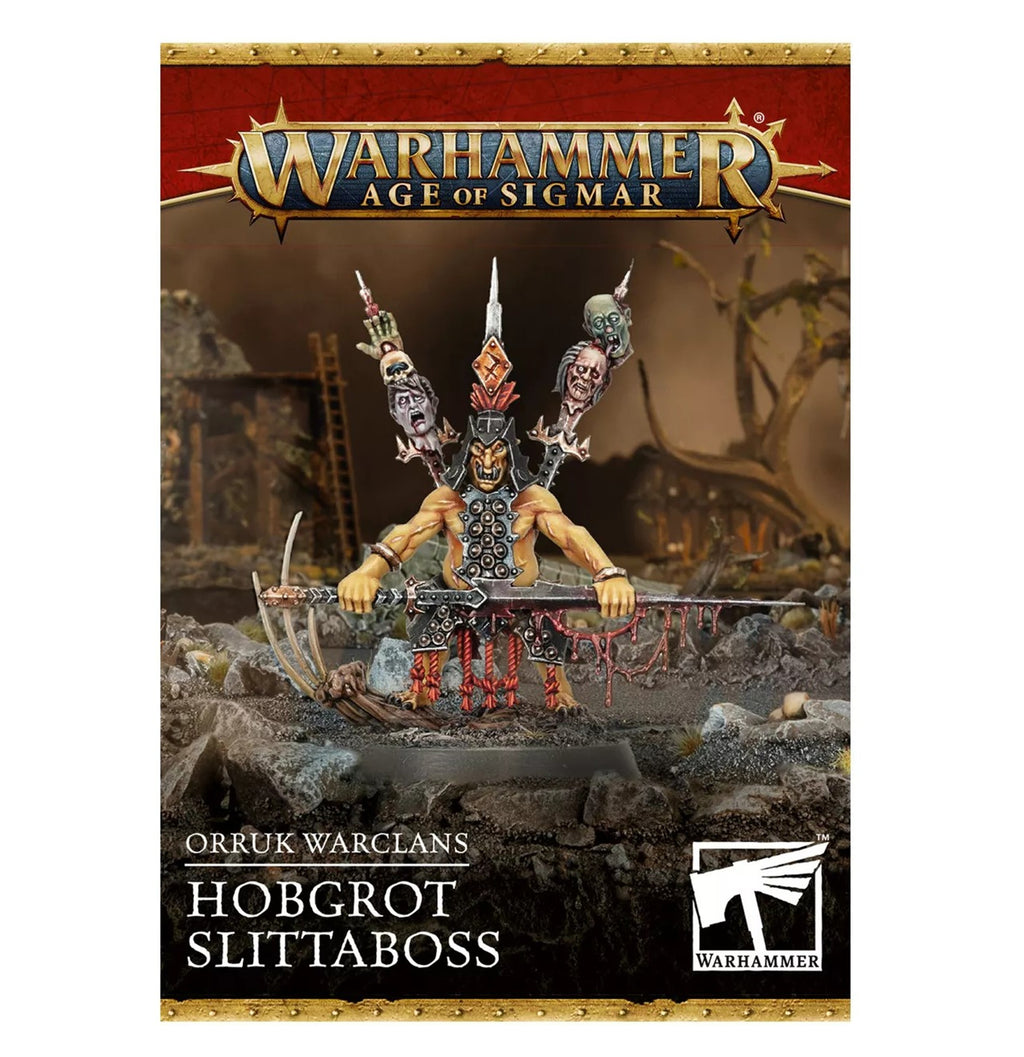 Hobgrot Slittaboss Orruk Ironjawz Warclans Warhammer Age of Sigmar