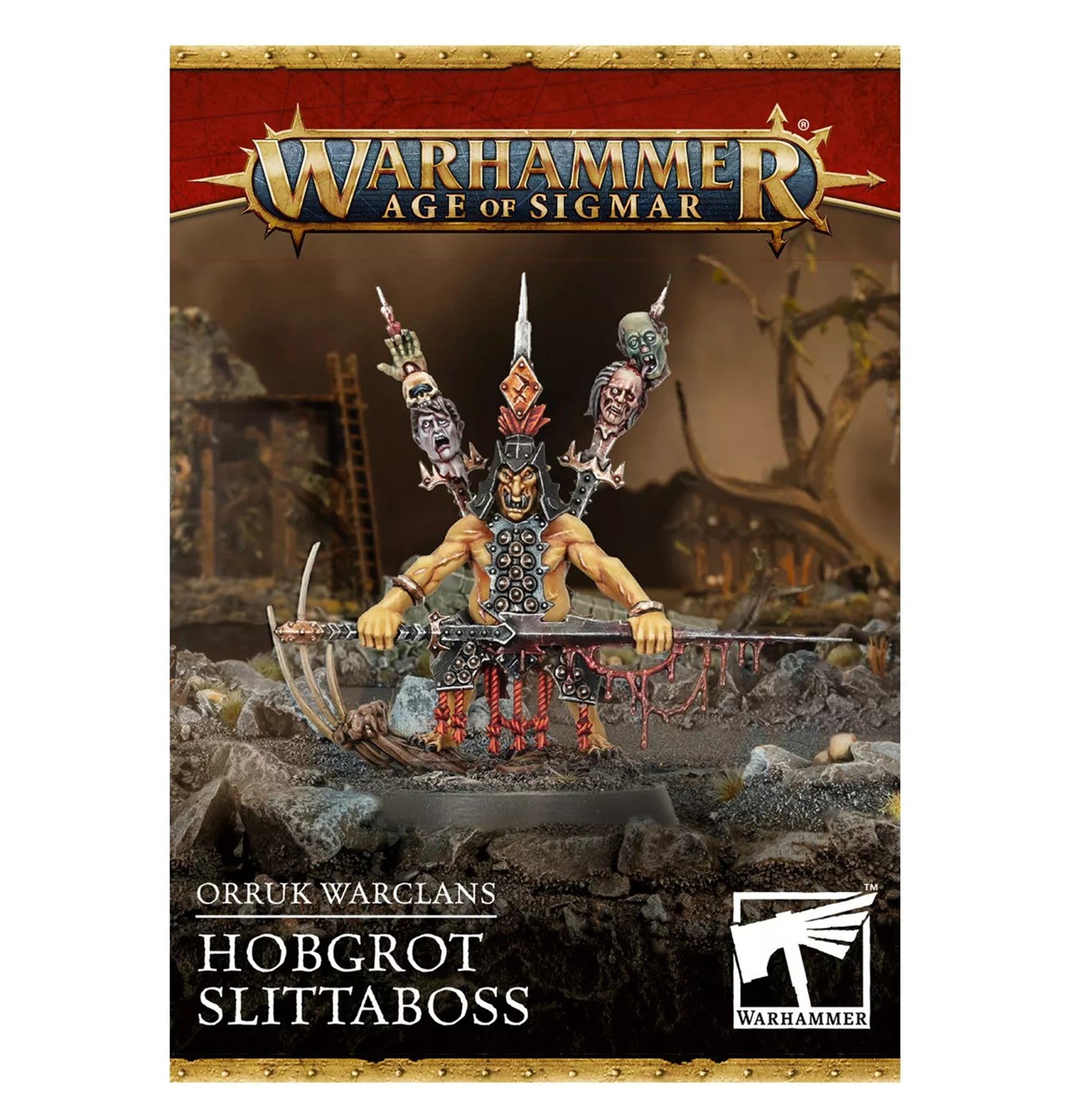 Hobgrot Slittaboss Orruk Ironjawz Warclans Warhammer Age of Sigmar