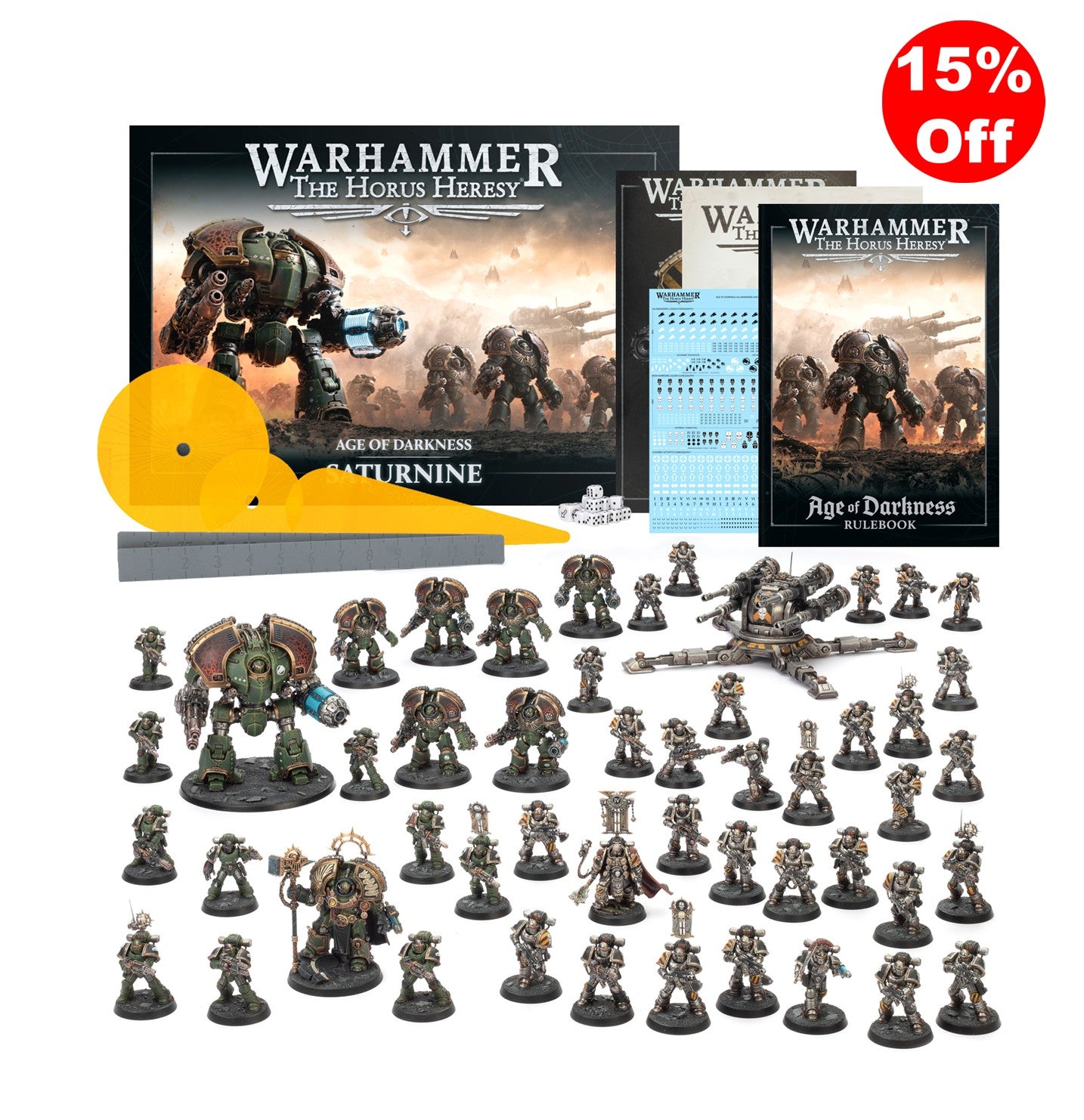 Horus Heresy Age of Darkness Saturnine Box Set