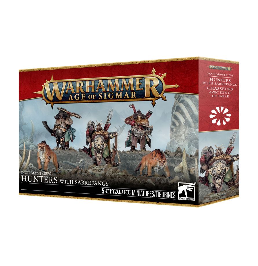 Hunters with Sabrefangs Ogor Mawtribes Warhammer AoS