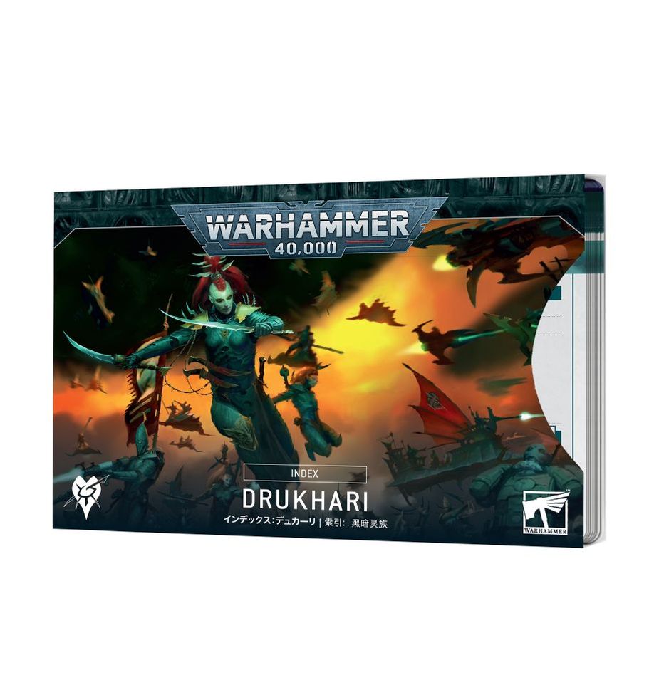 Drukhari Index Cards 10Th Edition Warhammer 40K