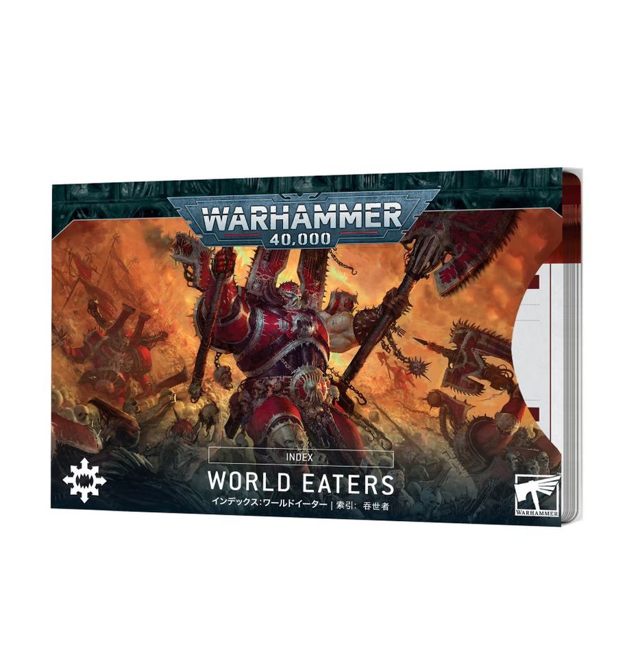 World Eaters Index Cards 10Th Edition Warhammer 40K