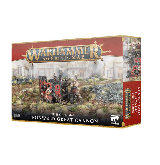 Ironweld Great Cannon Cities of Sigmar Warhammer Age of Sigmar NIB! WBGames