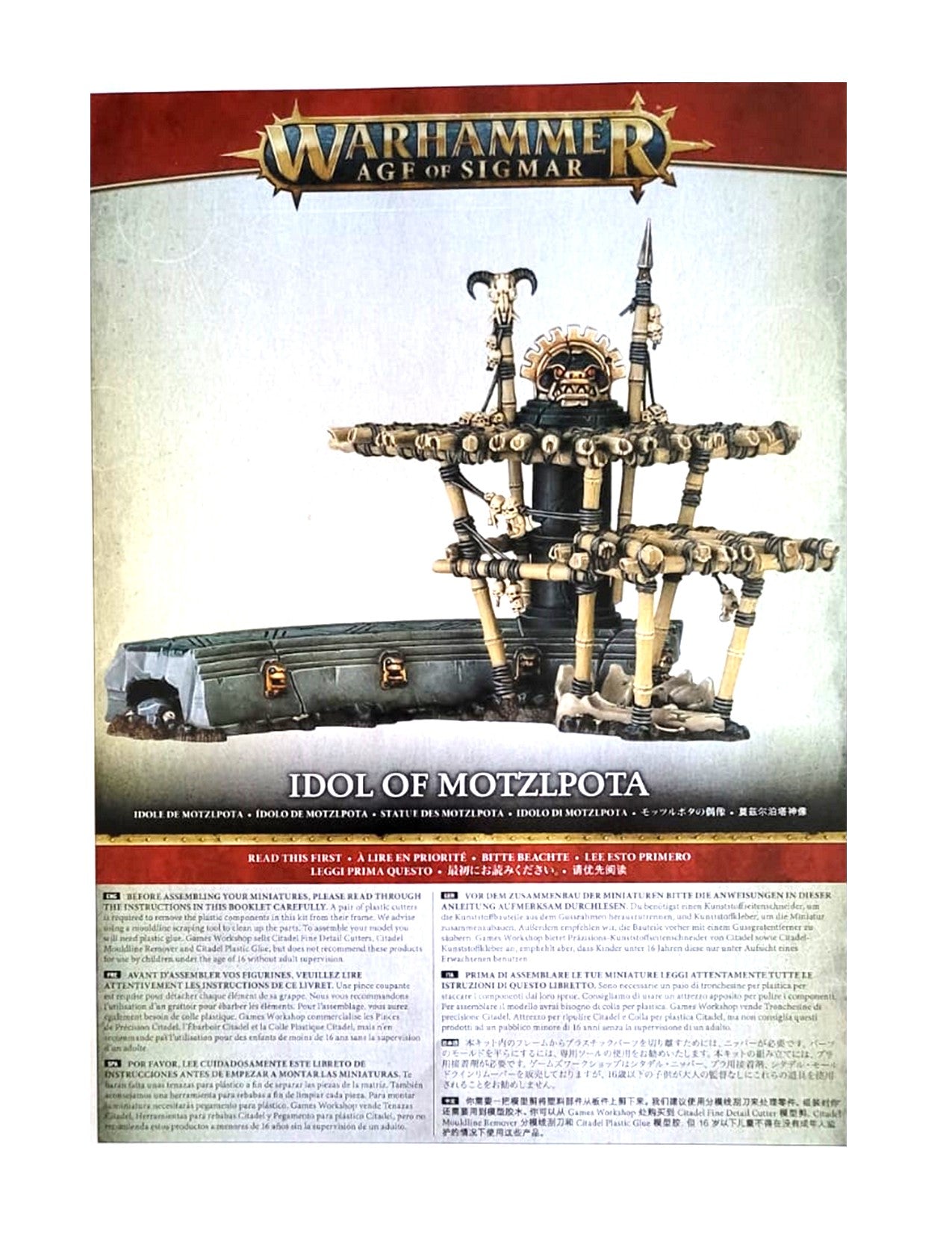 Idol of Motzlpota Seraphon Terrain Warhammer Age of Sigmar