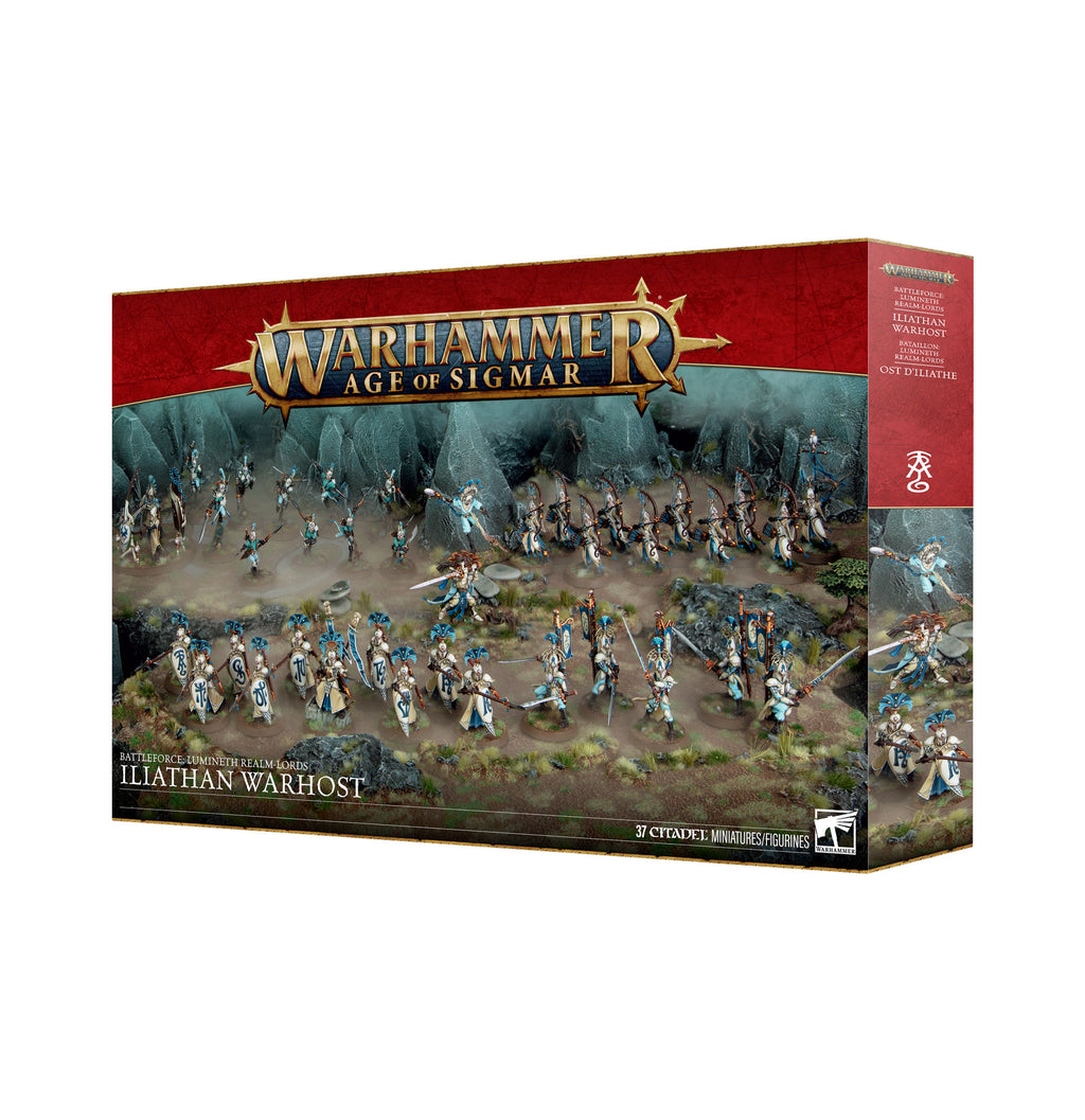 Iliathan Warhost Lumineth Realm-Lords Warhammer Age of Sigmar