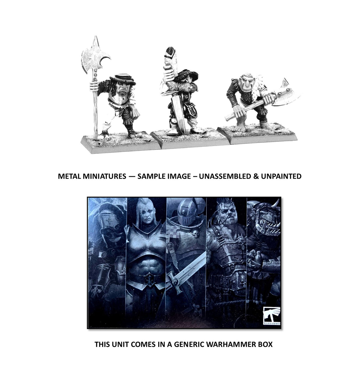 Imperial Ogres With Great Weapons Empire of Man Warhammer Old World