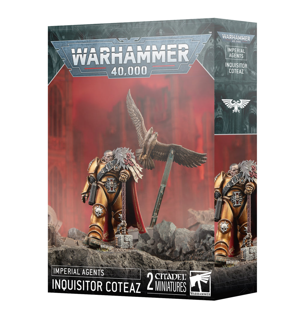 Inquisitor Coteaz And the Glodovan Eagle Imperial Agents Warhammer 40K¬†