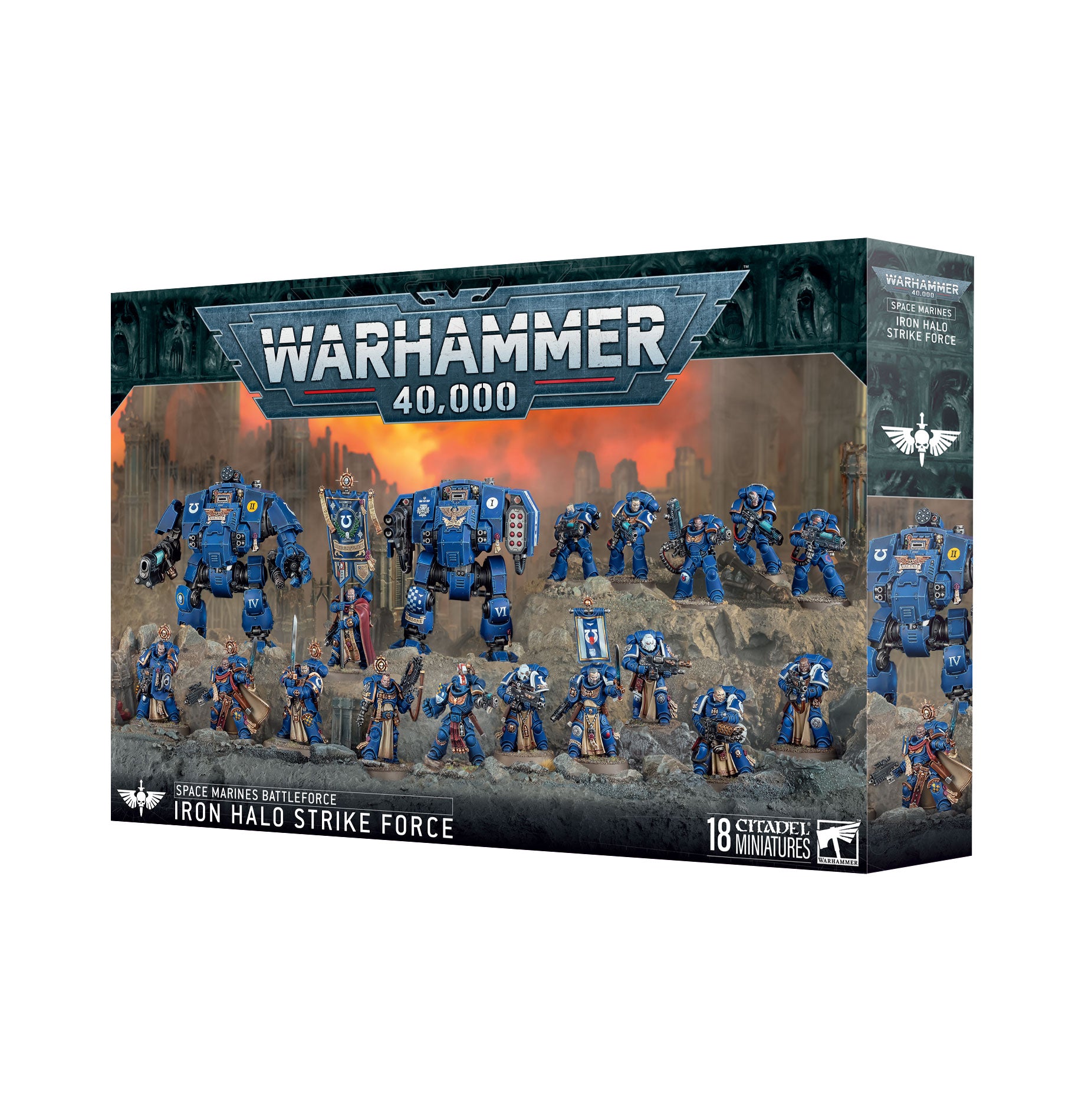 Iron Halo Strike Force Space Marines Battleforce Warhammer 40K