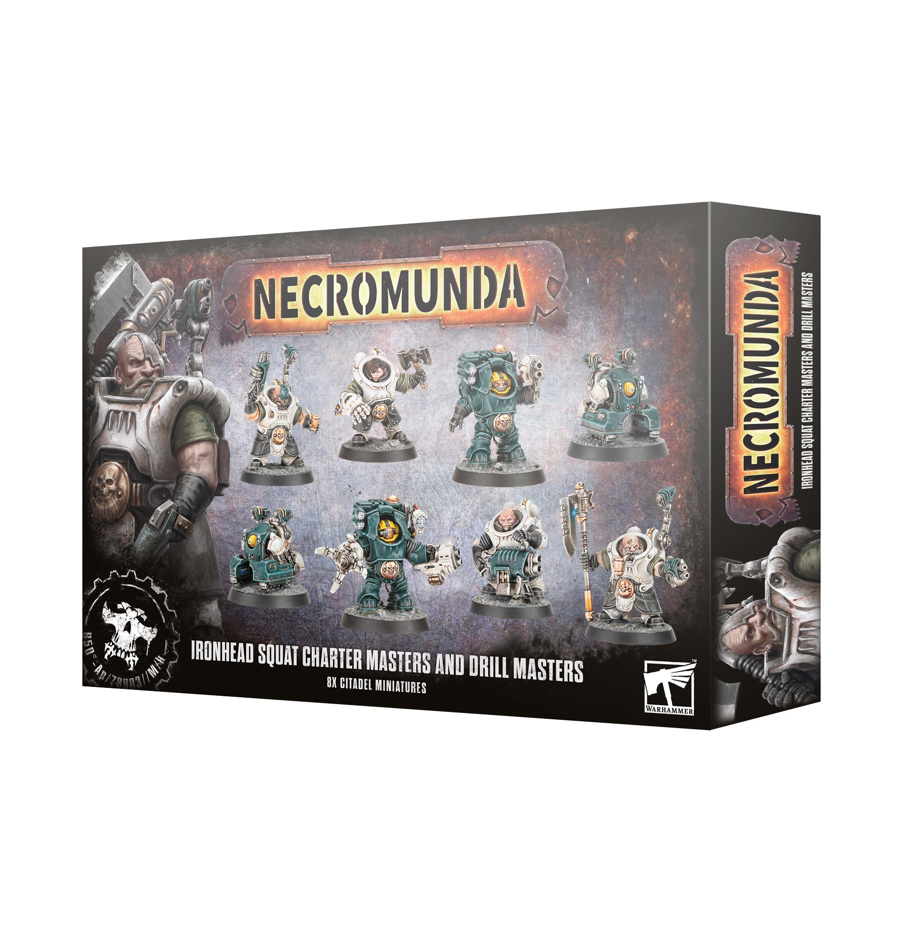 Ironhead Squat Charter Masters and Drill Masters Necromunda Warhammer PREORDER 12/20