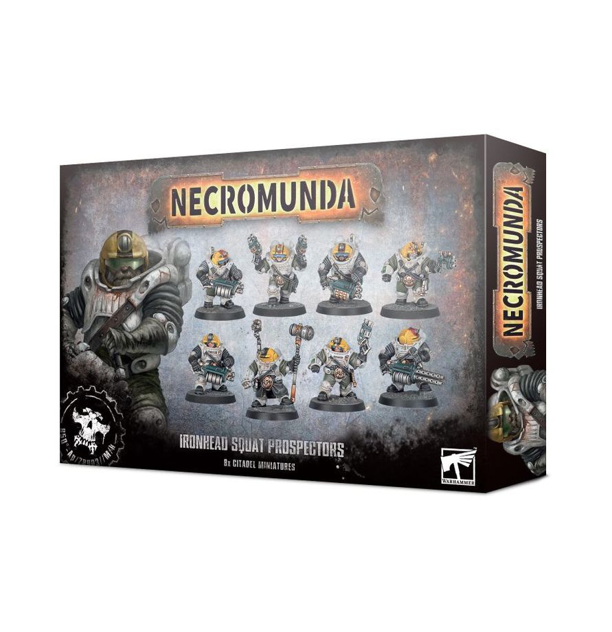 Ironhead Squat Prospectors Gang Necromunda Warhammer