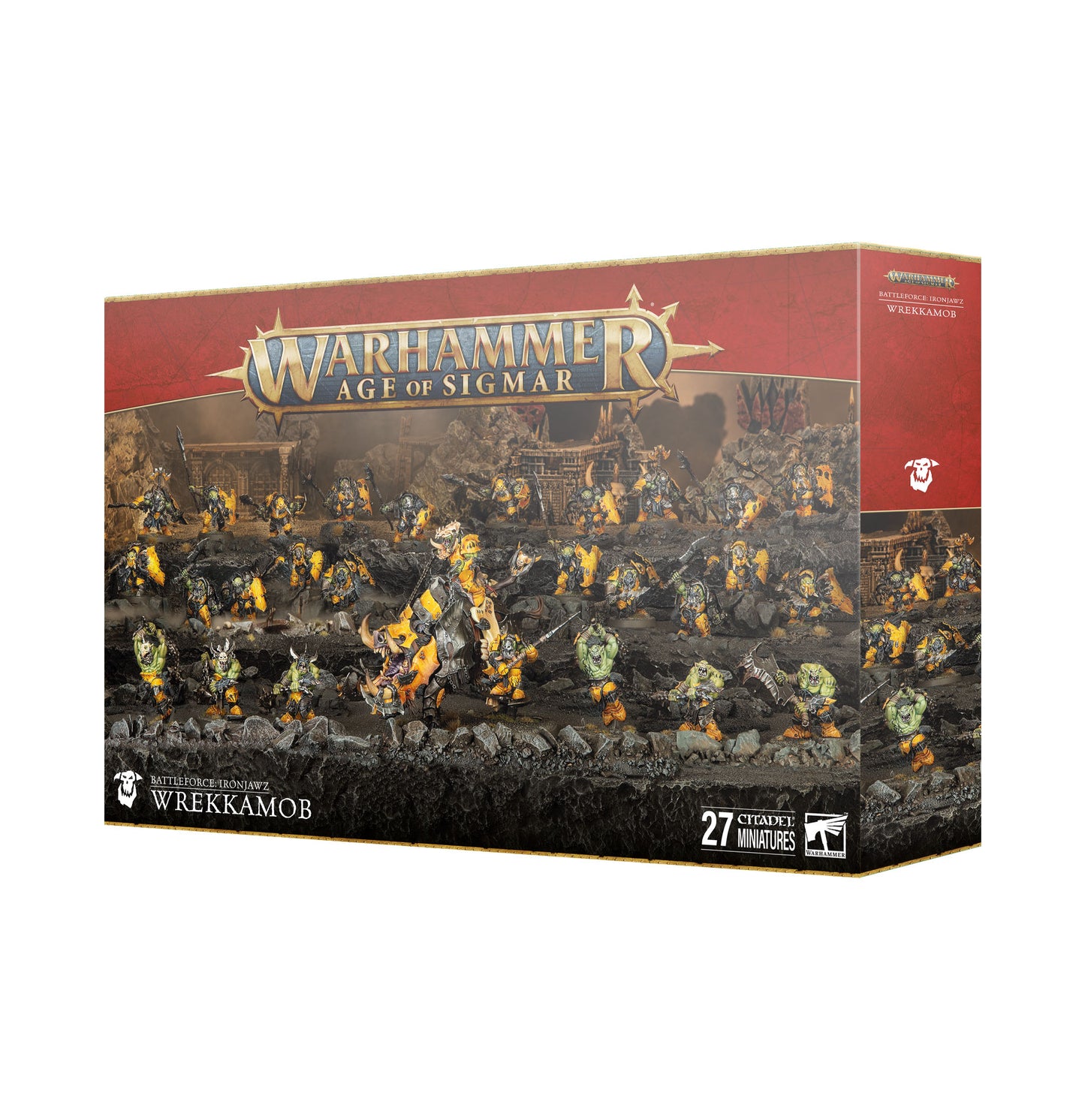 Orruk Warclans Battleforce Wrekkamob Ironjawz Warhammer AoS