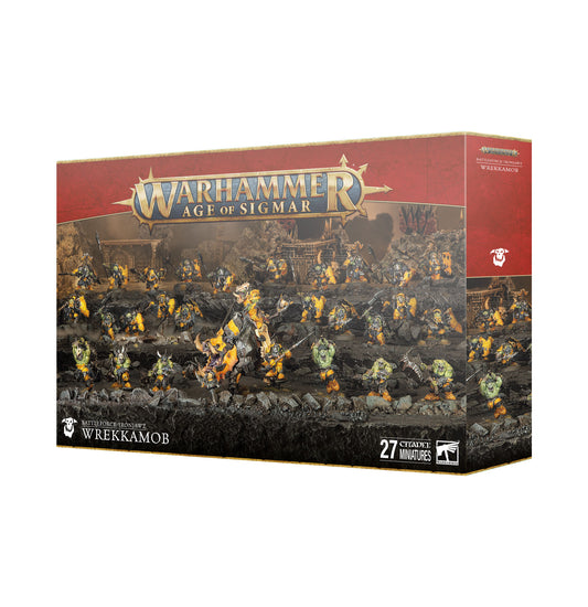 Orruk Warclans Battleforce Wrekkamob Ironjawz Warhammer AoS