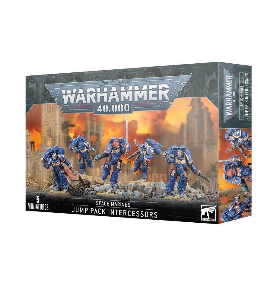 Jump Pack intercessors Space Marines Warhammer 40K