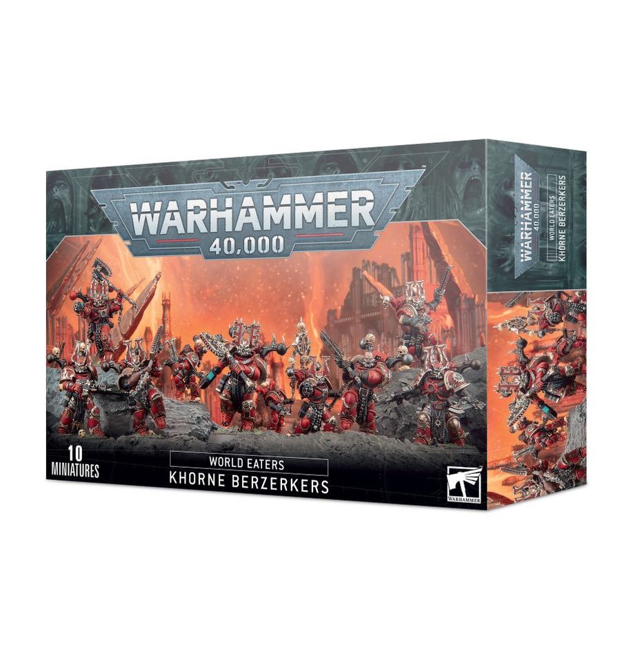 Khorne Berzerkers World Eaters Chaos Space Marines Warhammer 40K