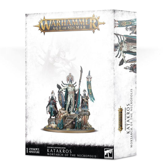 Katakros Mortarch Of The Necropolis Ossiarch Bonereapers Warhammer Age Of Sigmar