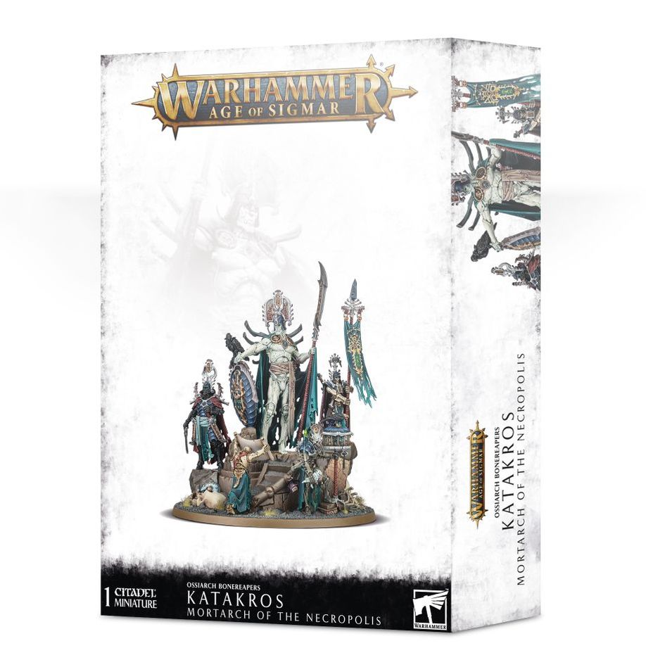 Katakros Mortarch of the Necropolis Ossiarch Bonereapers Warhammer Age of Sigmar