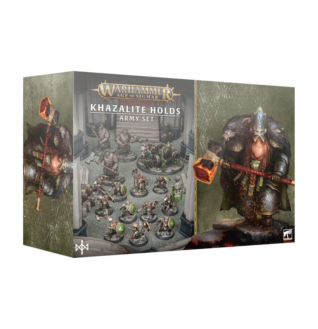 Khazalite Holds Army Set Warhammer Age of Sigmar