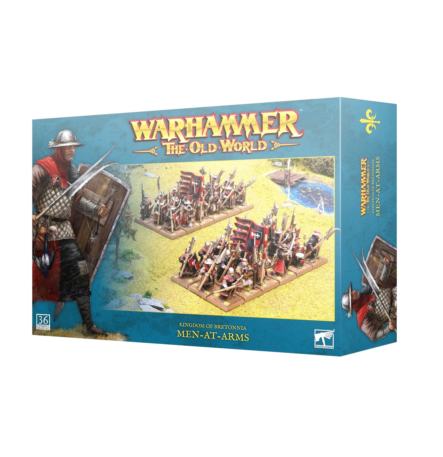 Men-At-Arms Kingdom Of Bretonnia Warhammer Old World