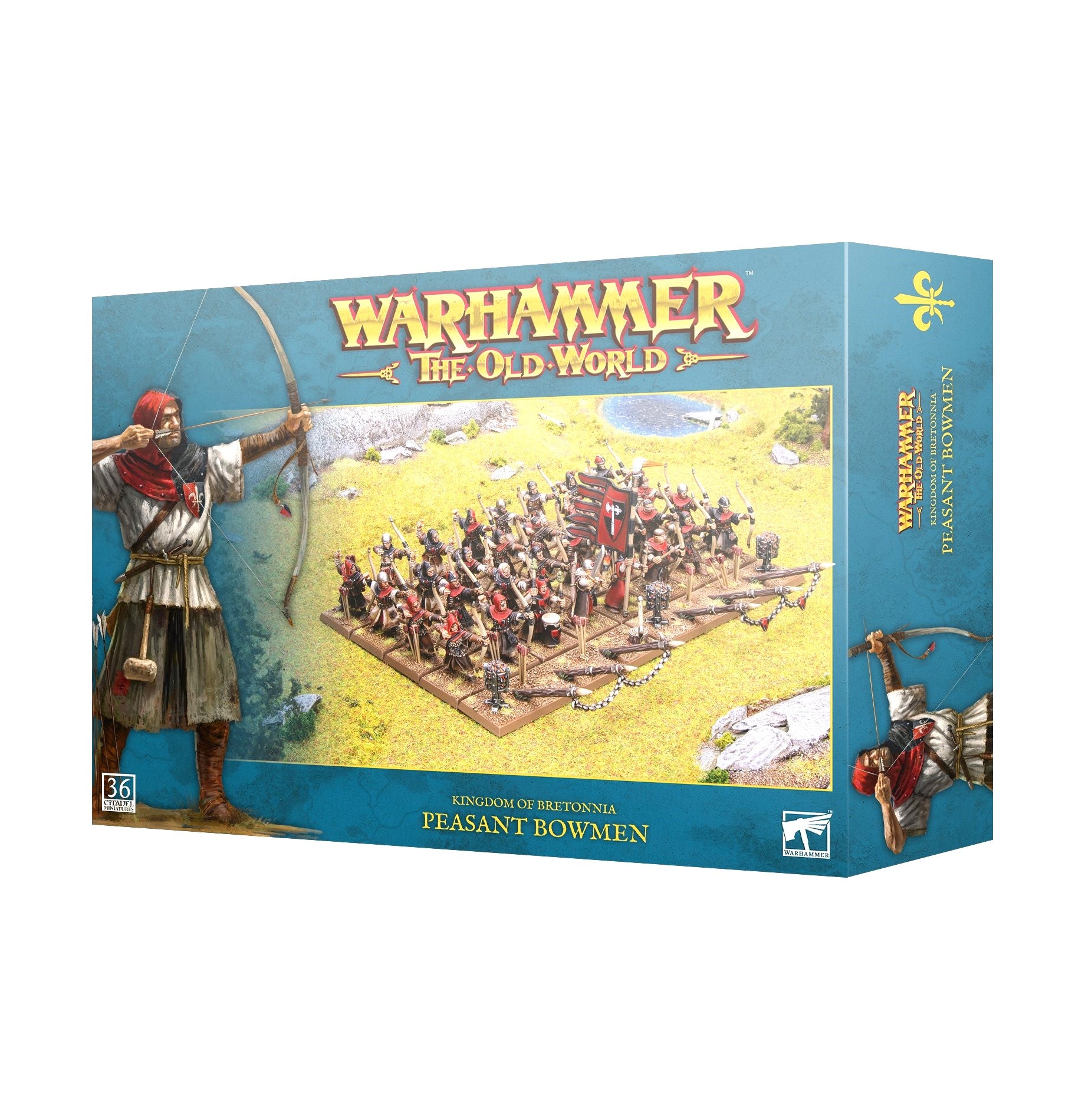 Peasant Bowmen Kingdom of Bretonnia Warhammer Old World