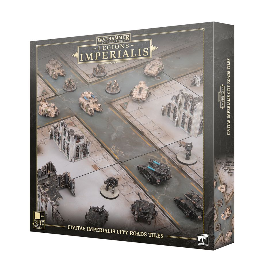 Civitas Imperialis City Roads Tiles Legions Imperialis Warhammer Horus Heresy