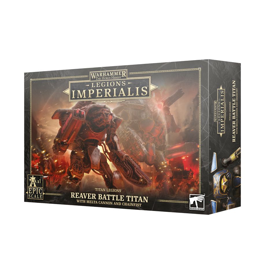 Legions Imperialis Reaver Battle Titan Melta Cannon & Chainfist