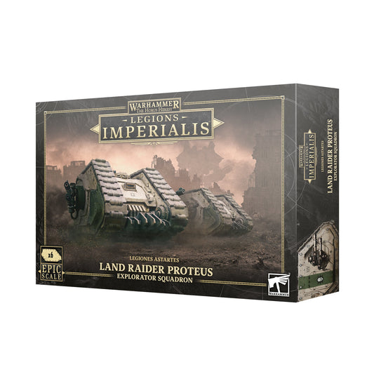 Land Raider Proteus Explorator Squadron Legions Imperialis NIB! WBGames