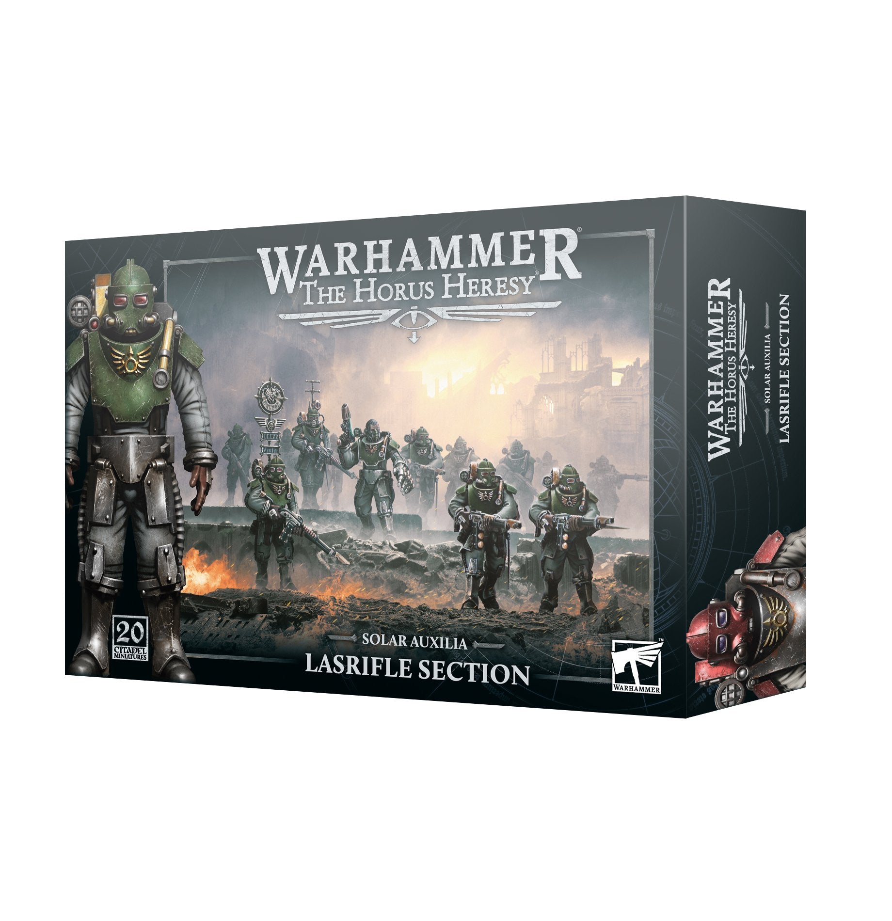 Lasrifle Section Solar Auxilia Warhammer 30K